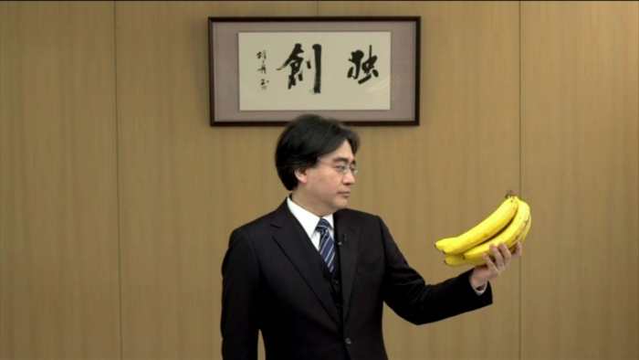 satoru iwata banane nintendo