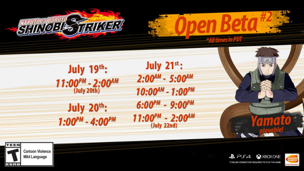 Naruto to Boruto Shinobi Striker Second Open Beta