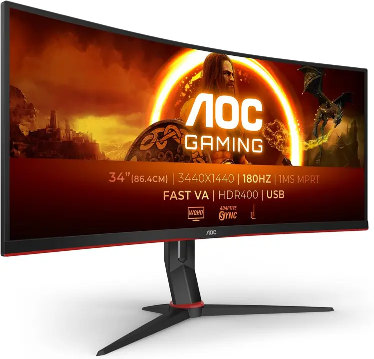 Monitor gaming AOC CU34G2XPD 34 pollici 3440x1440