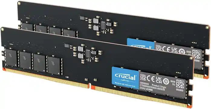 Crucial RAM DDR5 32GB Kit (2x16GB) 5600MHz